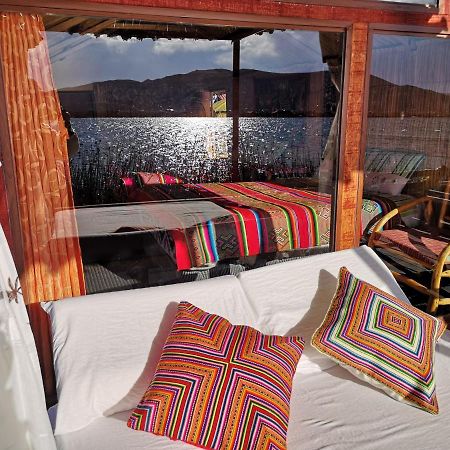 Uros Qhota Uta Lodge Пуно Экстерьер фото