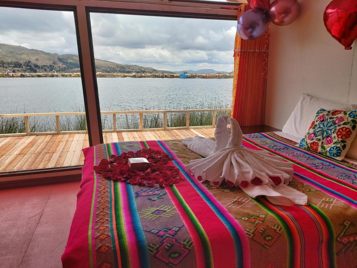 Uros Qhota Uta Lodge Пуно Экстерьер фото