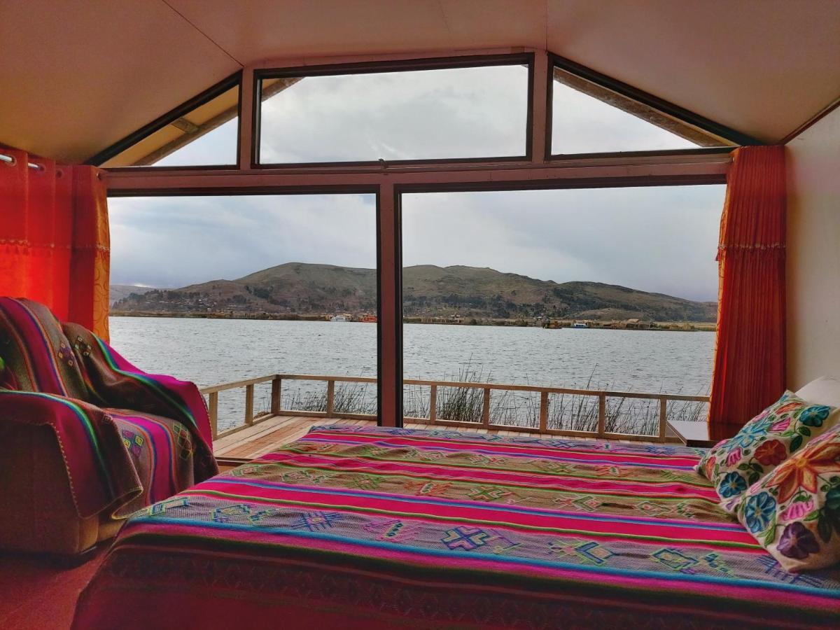 Uros Qhota Uta Lodge Пуно Экстерьер фото