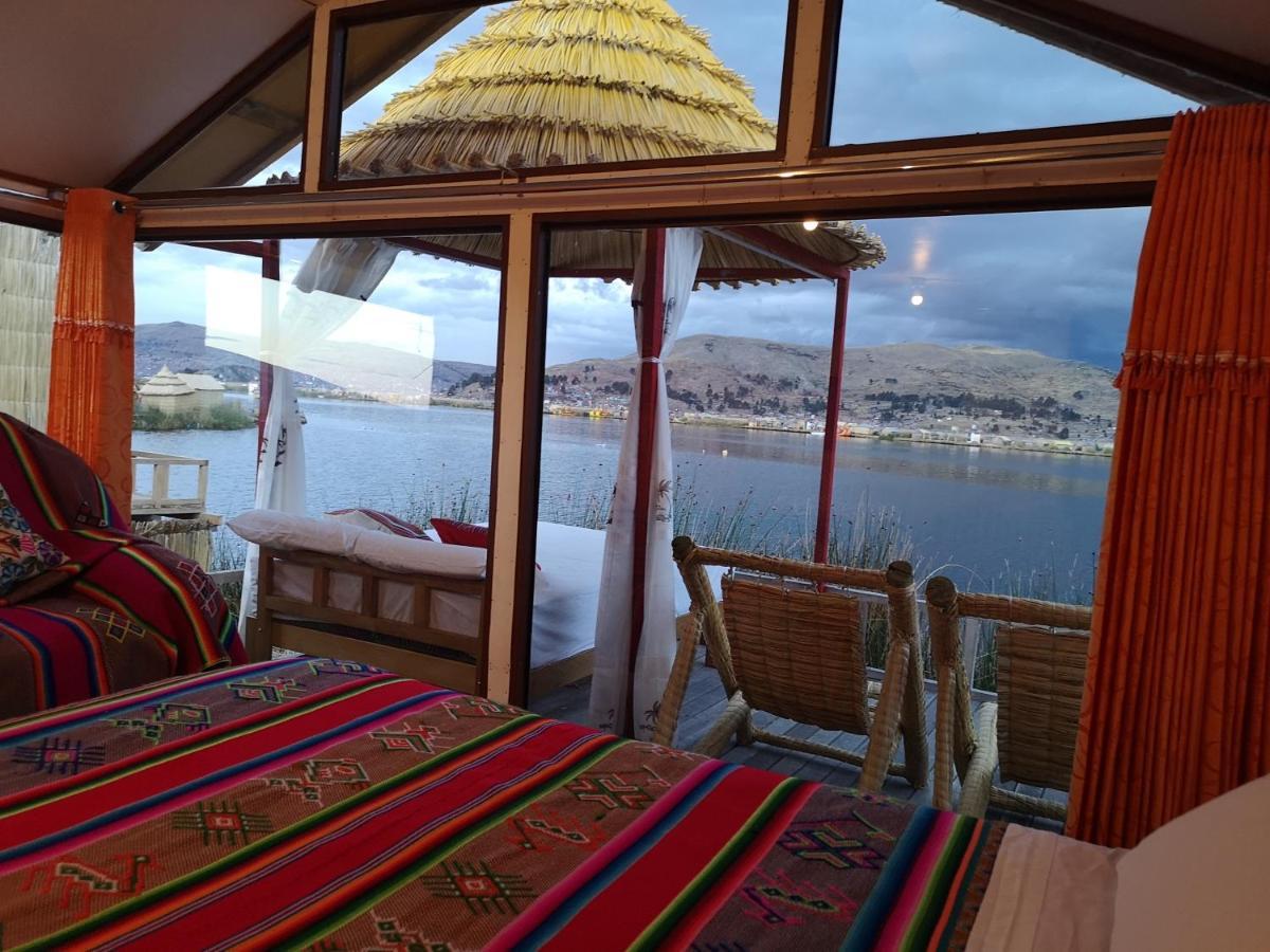 Uros Qhota Uta Lodge Пуно Экстерьер фото