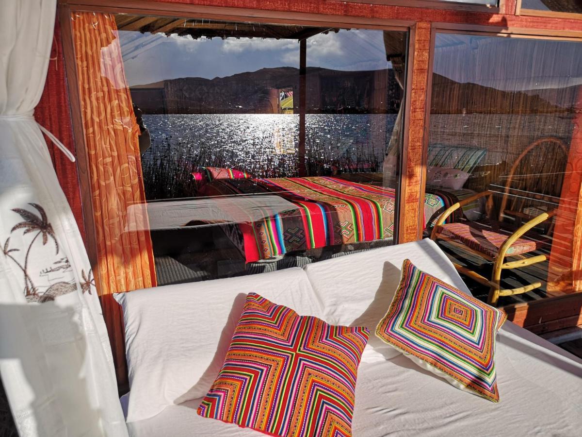 Uros Qhota Uta Lodge Пуно Экстерьер фото