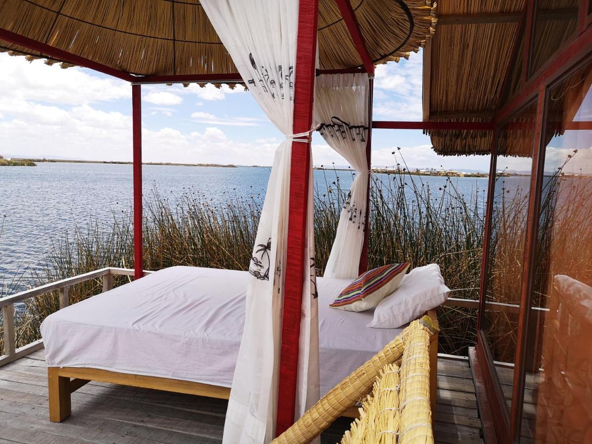 Uros Qhota Uta Lodge Пуно Экстерьер фото