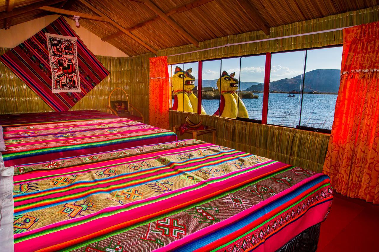 Uros Qhota Uta Lodge Пуно Экстерьер фото