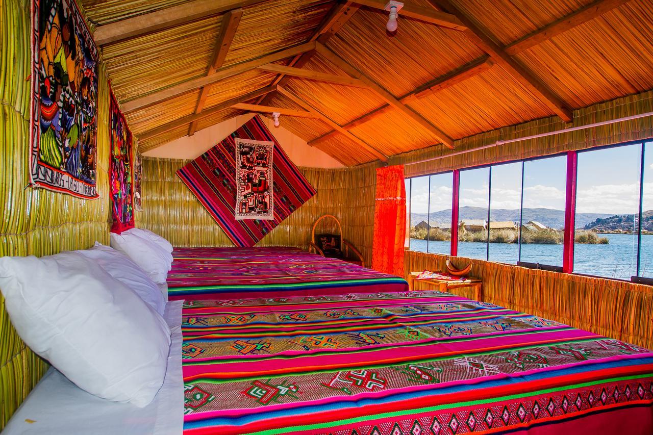 Uros Qhota Uta Lodge Пуно Экстерьер фото